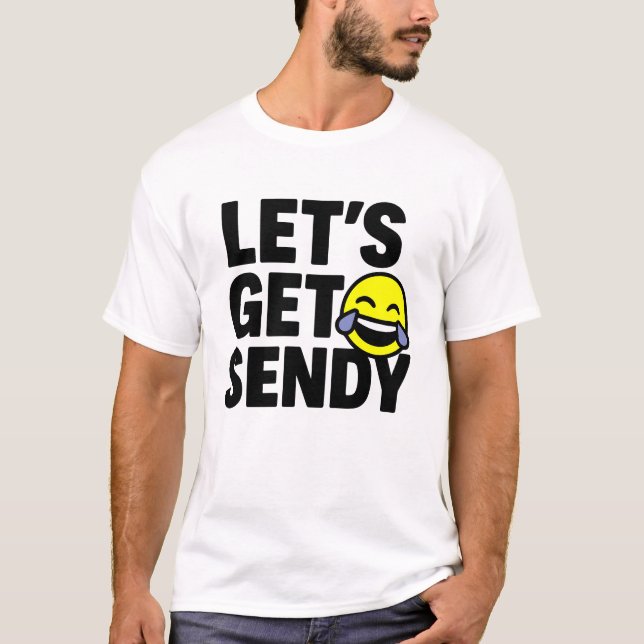 Allons-y sendy. t-shirt viral mème brainrot (Devant)