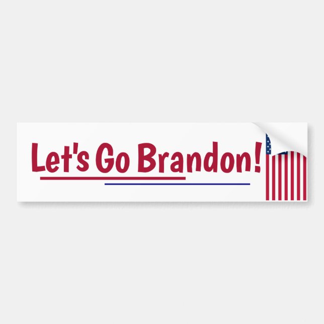 Allons-y Sticker Brandon Bumper (Devant)