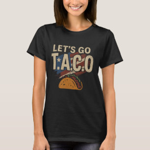 Allons-y Taco T-shirt slogan drôle Allons-y Taco 1