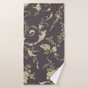 Allover fleurs multi-motifs ornement Parement sans