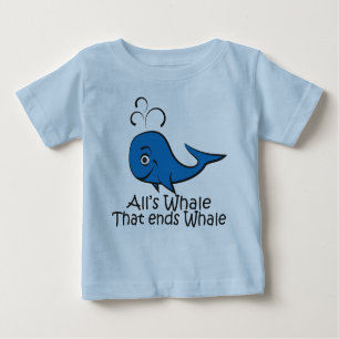 All's Whale qui met fin à la baleine - T-shirt drô