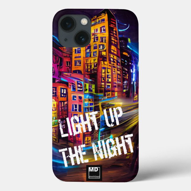 Allumez La Nuit 1 - coque iphone Couleur Vive (Verso)