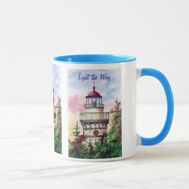 Allumez la tasse de phare de manière (Droite)