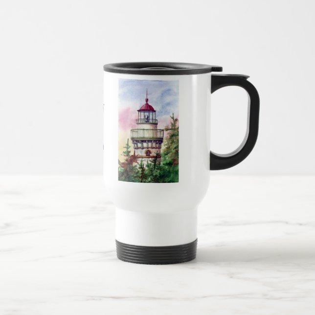Allumez la tasse de voyage de phare de manière (Droite)