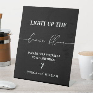 Allumez le plancher de danse Signe de bâtonnet