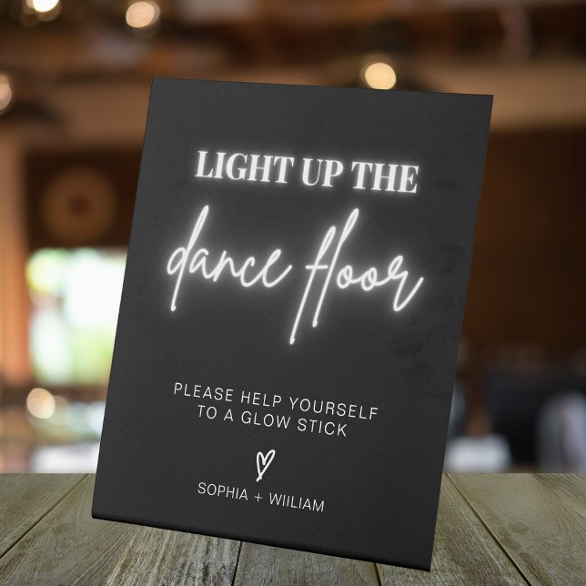 Allumez le plancher de danse | Signe de bâtonnet (Créateur téléchargé)