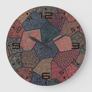 Allure intemporelle : horloge polygonale Vintage