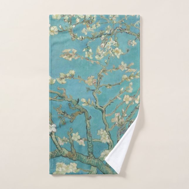 Almond Blossoms - Vincent Van Gogh (Serviette à main)