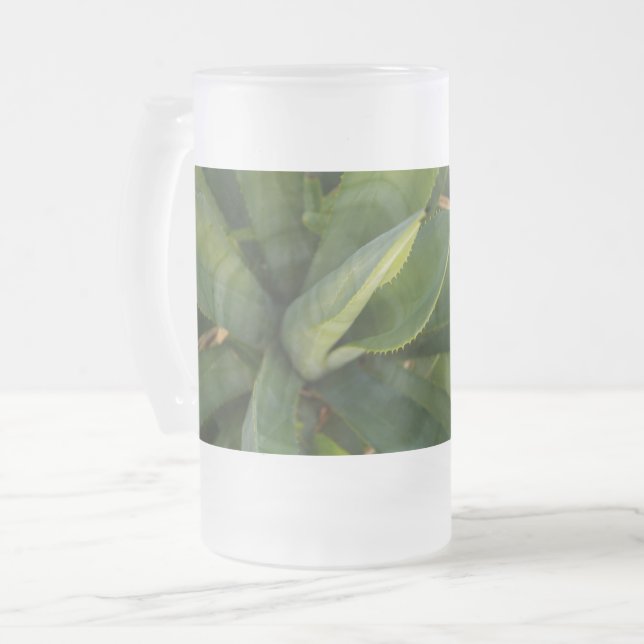 Aloe Vera Gelée Bière Mug (Devant gauche)