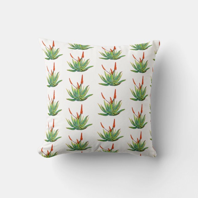 Aloe Vera Lance Coussin (Recto)