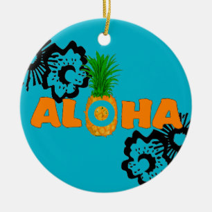 Aloha à l'ananas - Les ornements de Noël à thème d