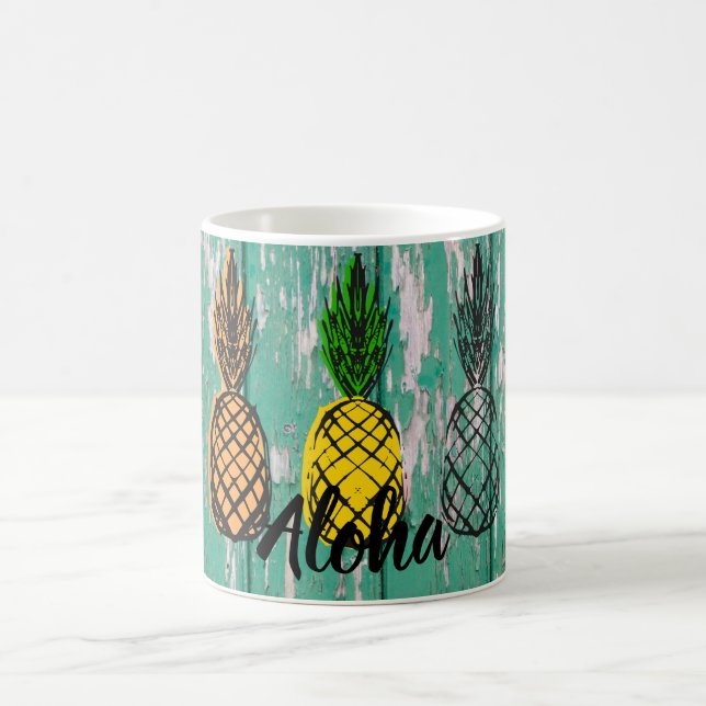 Aloha ananas vintage tasse (Centre)