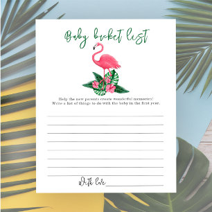 Aloha aquarelle ! Flamant rose rose - Liste des se