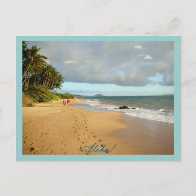 Aloha ! Carte postale (Devant)