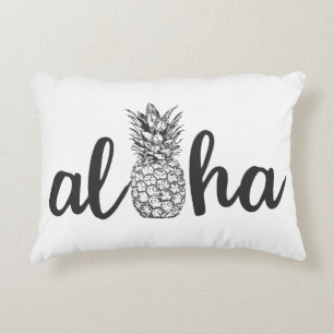 aloha décor tropical de maison de coussin d'accen