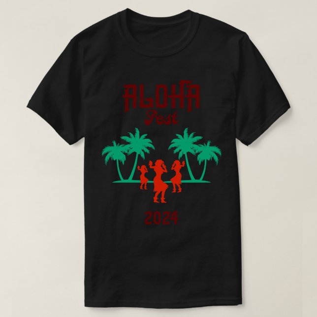 Aloha Fest 2024 TShirt 1 (Design devant)