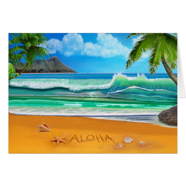 Aloha Hawaï (Devant horizontal)