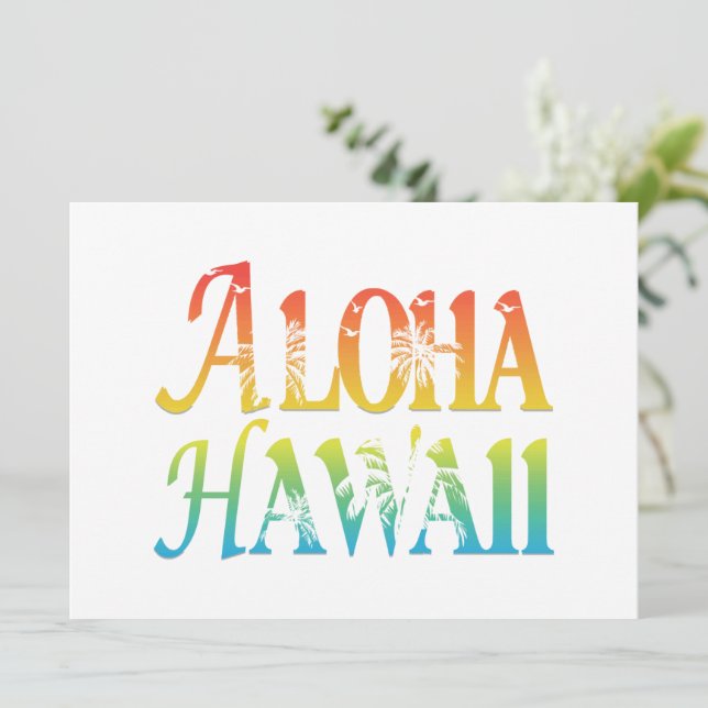 Aloha Hawaii (Debout devant)