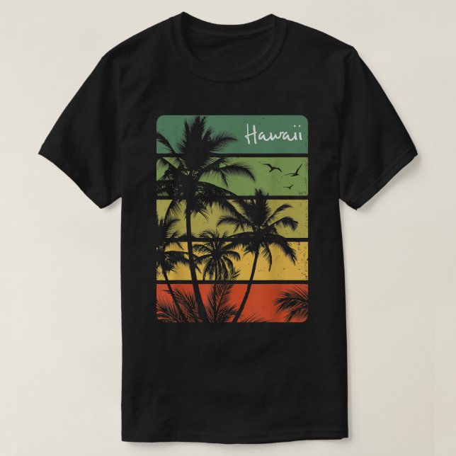 Aloha Hawaii Hawaii Hawaiian Island T-shirt Vintag (Design devant)