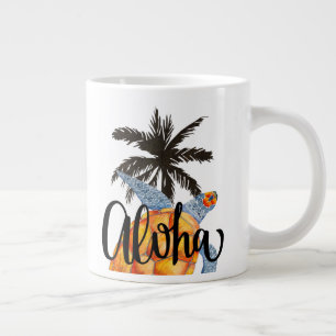 Aloha Hawaii Tortue de mer Hawaii Mug de l'île Haw