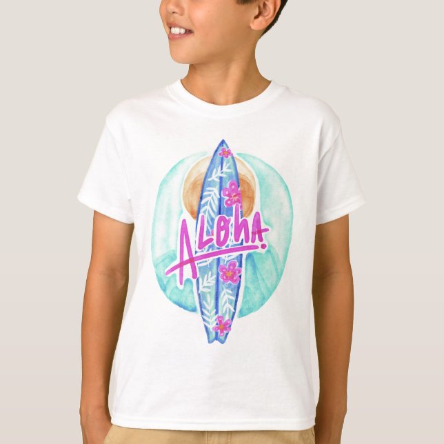 Aloha Hawaiian Surfer chemises & vestes (Devant)