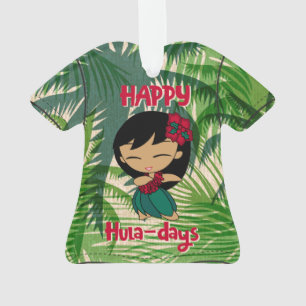 Aloha Honeys Noël Vacances Hula Aloha Chemise Ou