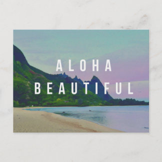 Aloha Magnifique, Haena Hawaii Carte Postale