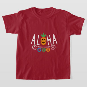 Aloha Pineapple Design - T-shirt de base pour enfa