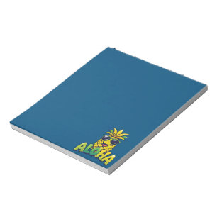 Aloha Pineappy Collection Bloc-notes Turquoise