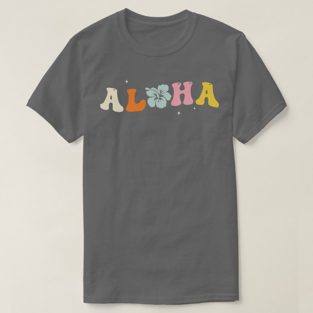 Aloha Retro TShirt (Design devant)