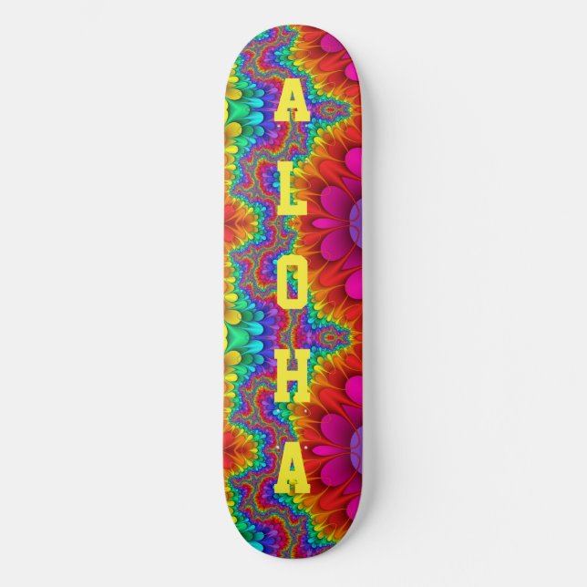 Aloha Splash Skateboard (Recto)