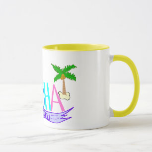 Aloha tasse de bannière