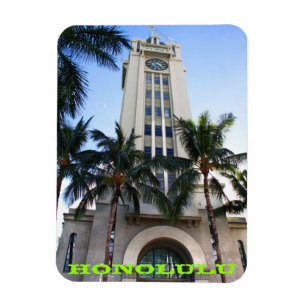 Aloha Tower Magnet :: Honolulu, O'ahu, Hawai'i