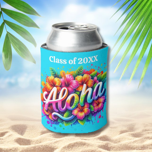 Aloha Tropical Luau Glacière de la fête de graduat (Créateur téléchargé)