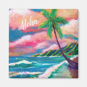 Aloha Tropical Na Pali Coast de Kauai Magnet