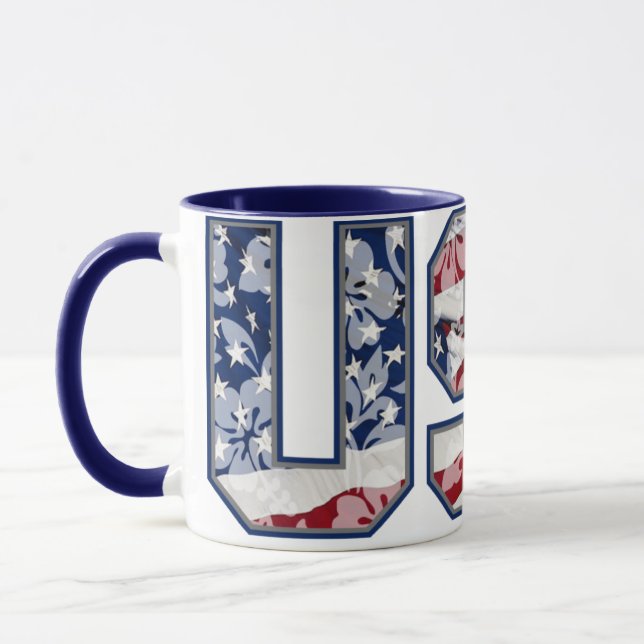 Aloha USA Mug (Gauche)