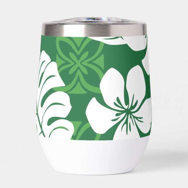 ALOHA VENDREDI MOTIF EN VERT (Avant)