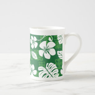 ALOHA VENDREDI (VERT) BONE CHINA MUG