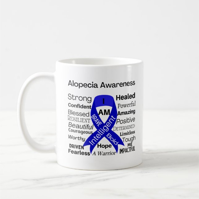 Alopecia Inspirational Mug (Gauche)