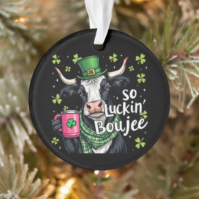Alors Luckin' Boujee Retro St. Patrick's Day (Arbre)
