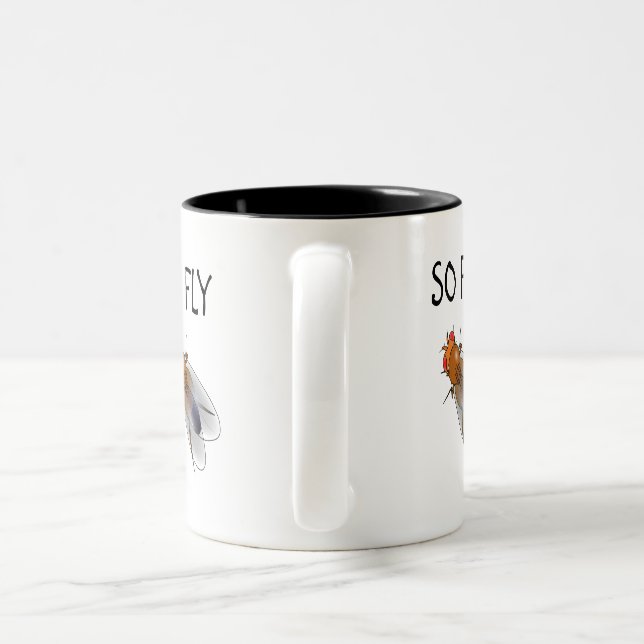 Alors mouche Drosophila mug (Poignée)
