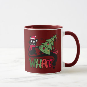 Alors, Quelle Chat Drôle Mug Noël