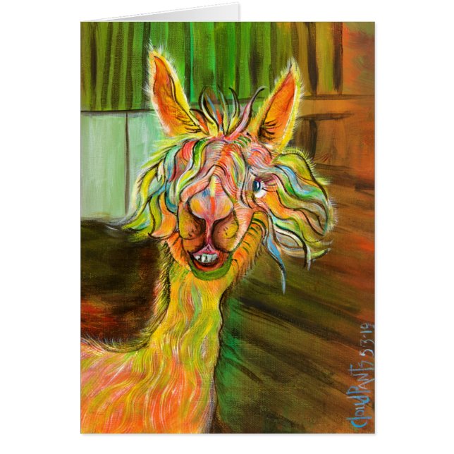 Alpaca - Carte de note Hilda (Devant)