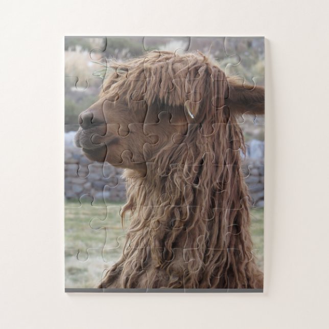 ALPACA FACILE JIGSAW PUZZLE (Vertical)