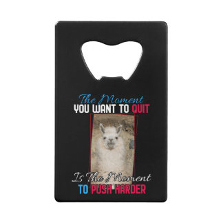 Alpaca Llama - Push Harder Encouragement