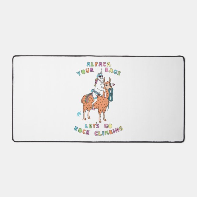 Alpaca Vos Sacs Aller Rock Escalade Unicorn (Recto)
