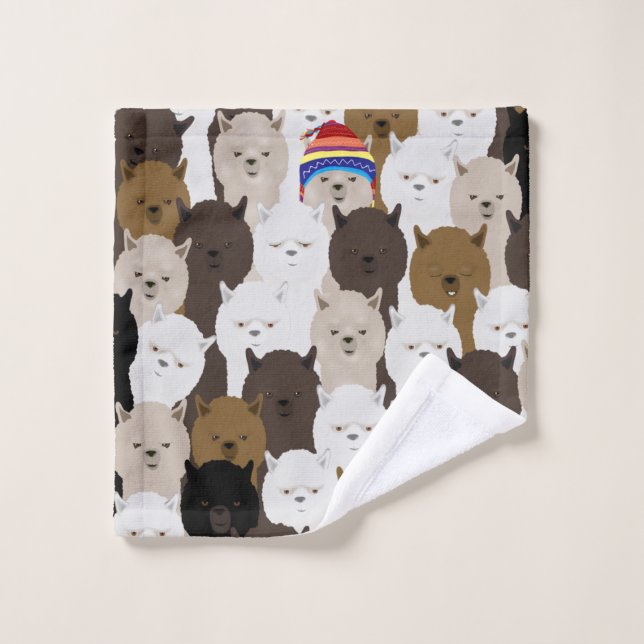 Alpacas lave linge (Gant de toilette)