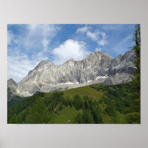 Alpes autrichiennes en été Poster