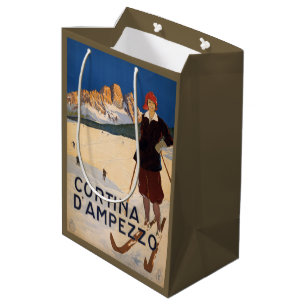 Alpes italiennes Italie Sacs cadeaux Vintage voyag