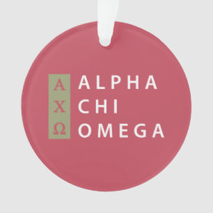 Alpha Chi Omega Logo Empilé